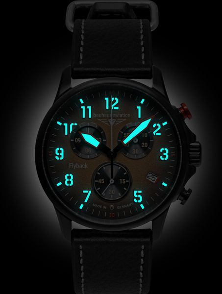 Bauhaus Aviation Blackwing 28885 Reloj de Pulsera para hombres Bauhaus Aviation Blackwing 28885 Reloj de Pulsera para hombres