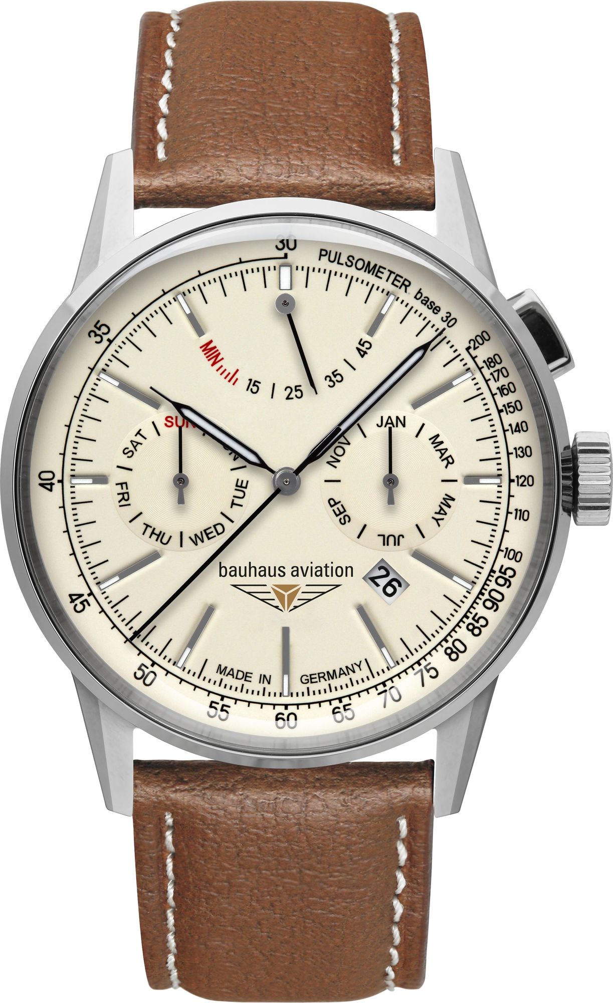 Bauhaus Aviation G38 23625 Reloj Automático para hombres Bauhaus Aviation G38 23625 Reloj Automático para hombres