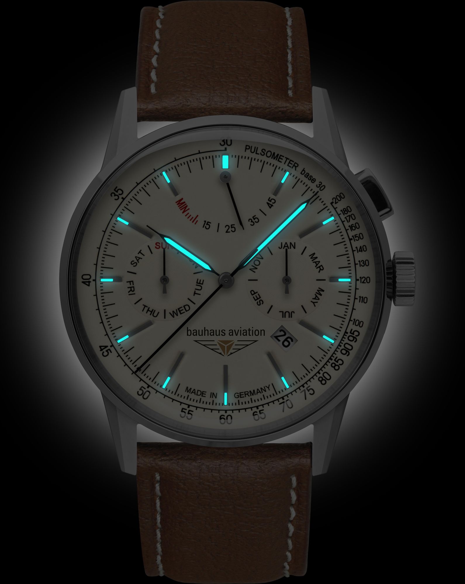 Bauhaus Aviation G38 23625 Reloj Automático para hombres Bauhaus Aviation G38 23625 Reloj Automático para hombres