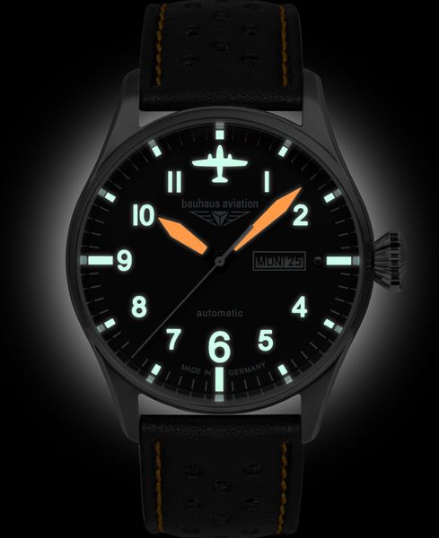 Bauhaus Aviation Flight Control 27665 Herren Automatikuhr Bauhaus Aviation Flight Control 27665 Herren Automatikuhr