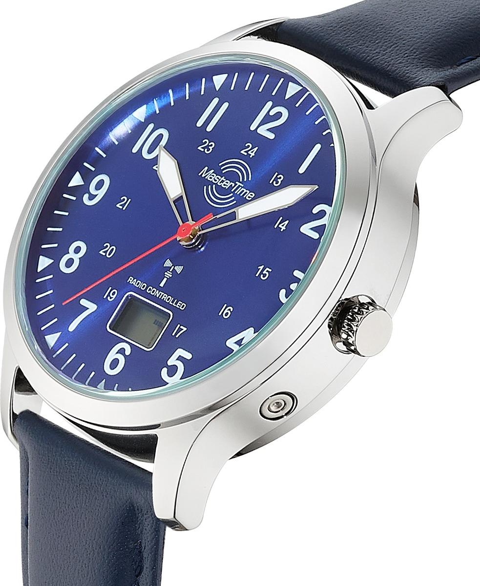 Master Time Super Power Aviation MTGA-10958-32L Reloj radiocontrolado para hombres Master Time Super Power Aviation MTGA-10958-32L Reloj radiocontrolado para hombres