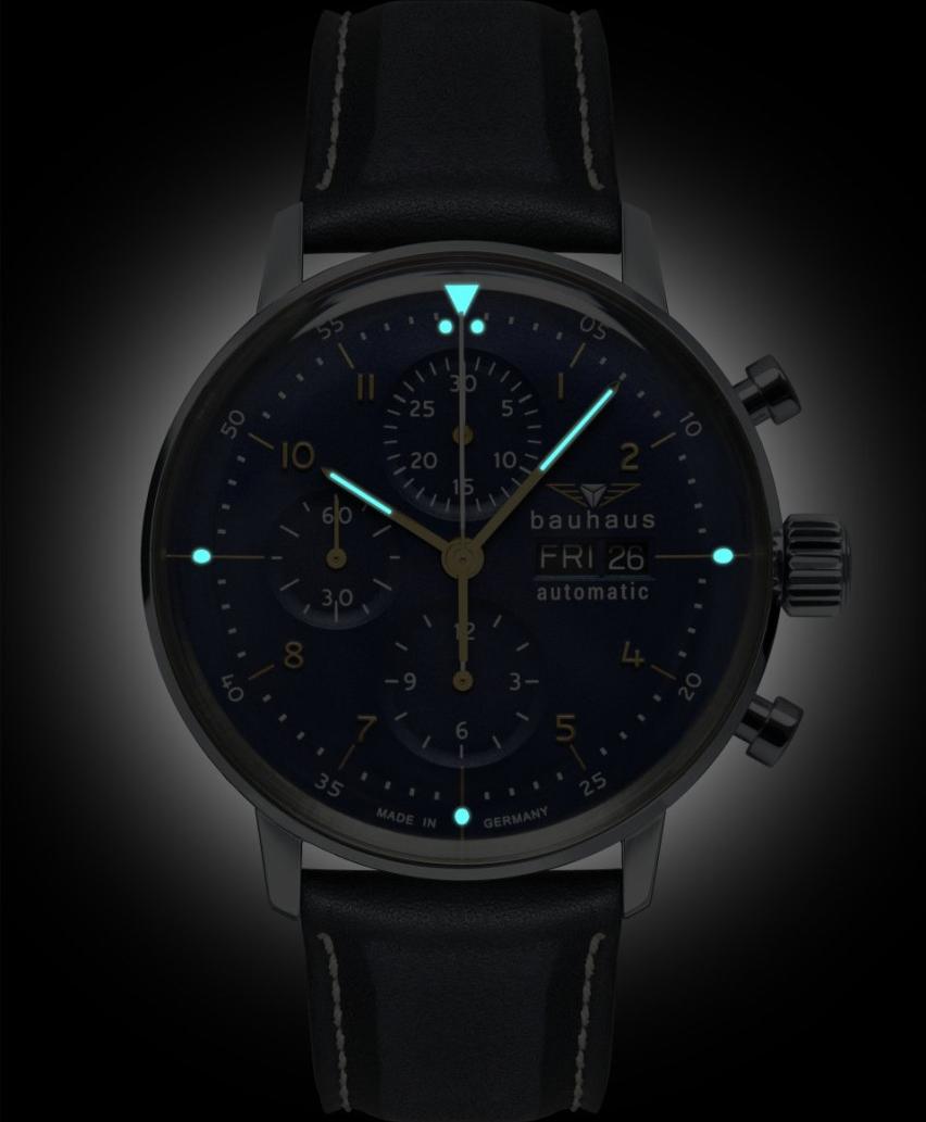 Bauhaus bauhaus Dessau 20183 Automatisch horloge voor heren Bauhaus bauhaus Dessau 20183 Automatisch horloge voor heren