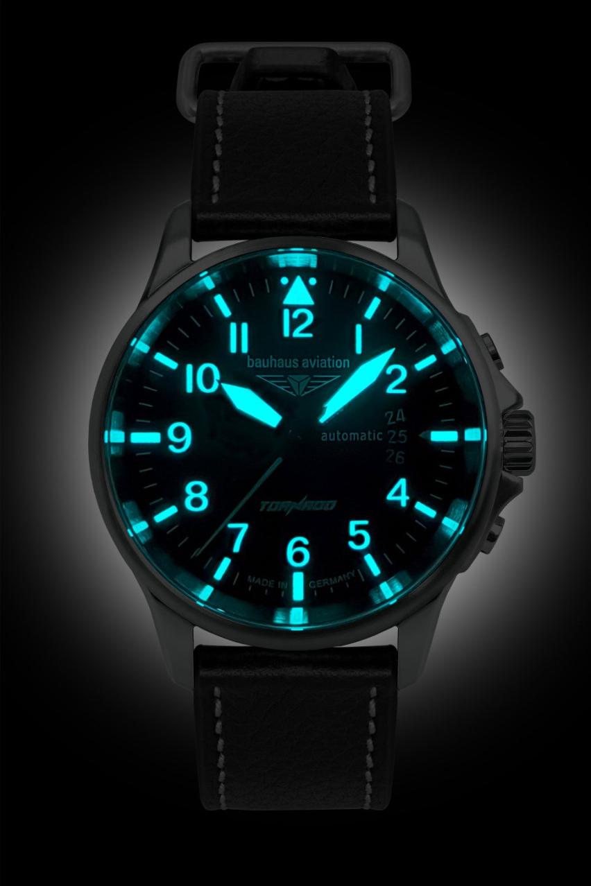 Bauhaus bauhaus Aviation Tornado 27602 Automatisch horloge voor heren Bauhaus bauhaus Aviation Tornado 27602 Automatisch horloge voor heren