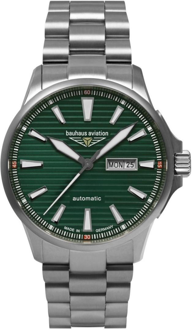 Bauhaus bauhaus Aviation Iron Annie 2862M4 Orologio automatico uomo Bauhaus bauhaus Aviation Iron Annie 2862M4 Orologio automatico uomo