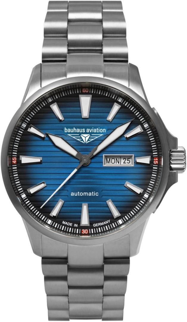 Bauhaus bauhaus Aviation Iron Annie 2862M3 Orologio automatico uomo Bauhaus bauhaus Aviation Iron Annie 2862M3 Orologio automatico uomo