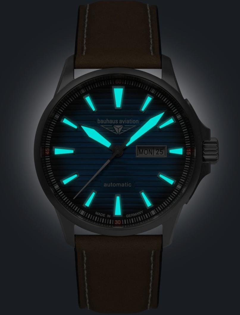 Bauhaus bauhaus Aviation Iron Annie 28623 Orologio automatico uomo Bauhaus bauhaus Aviation Iron Annie 28623 Orologio automatico uomo