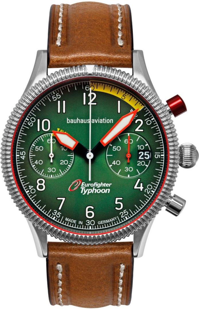 Bauhaus bauhaus Aviation Eurofighter 25764 Heren armbandhorloge