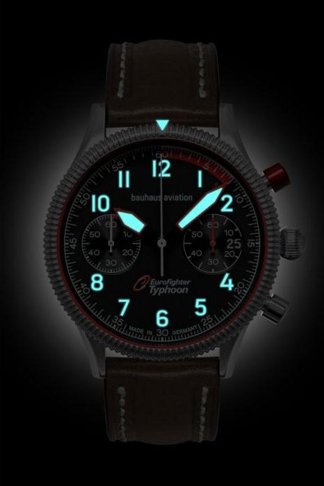 Bauhaus bauhaus Aviation Eurofighter 25762 Heren armbandhorloge Bauhaus bauhaus Aviation Eurofighter 25762 Heren armbandhorloge