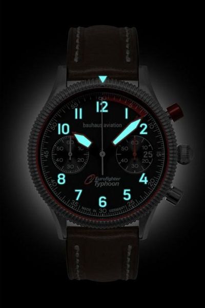 Bauhaus bauhaus Aviation Eurofighter 25762 Reloj de Pulsera para hombres