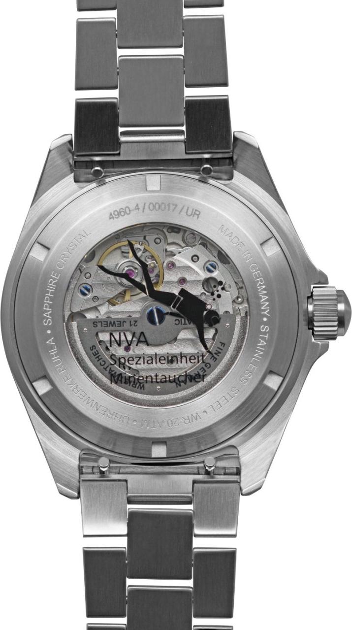 Ruhla NVA Kommando Minentaucher 4960M4_set Automatisch horloge voor heren Ruhla NVA Kommando Minentaucher 4960M4_set Automatisch horloge voor heren
