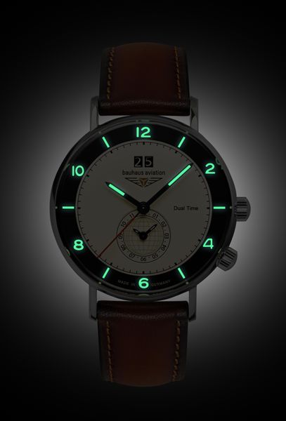 Bauhaus Aviation Vintage Pilot 24462 Reloj de Pulsera para hombres