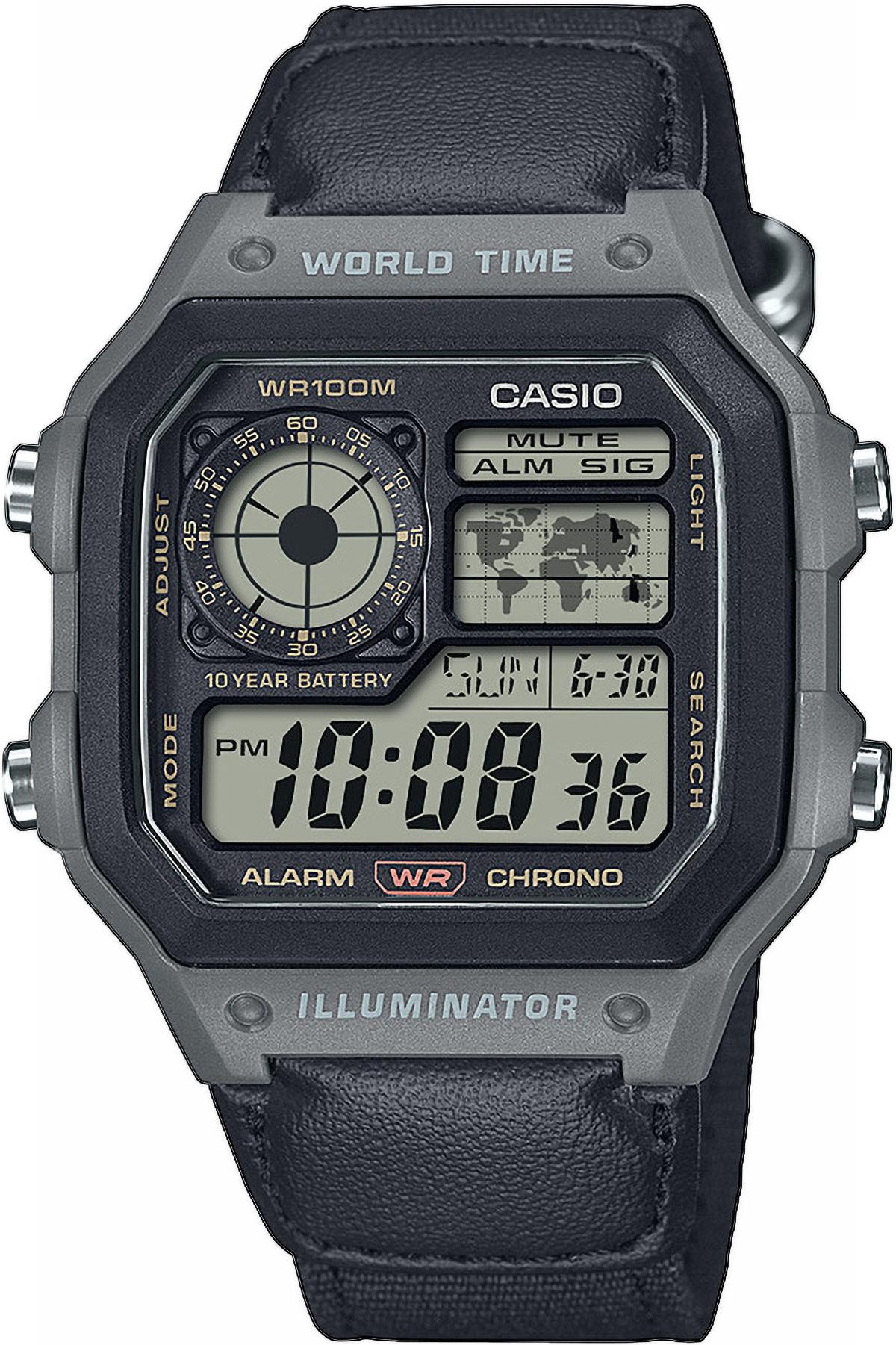 Casio AE-1200WHUB-8AVEF Orologio digitale da uomo Casio AE-1200WHUB-8AVEF Orologio digitale da uomo