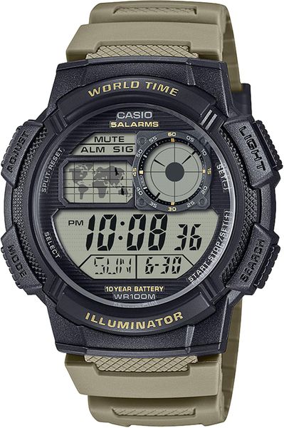 Casio AE-1000W-5AVEF Digitaluhr für Herren Casio AE-1000W-5AVEF Digitaluhr für Herren