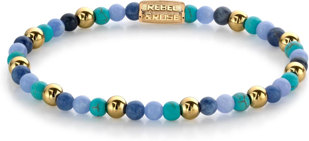 Rebel and Rose More Balls Than Most RR-40055-G Braccialetto per donne