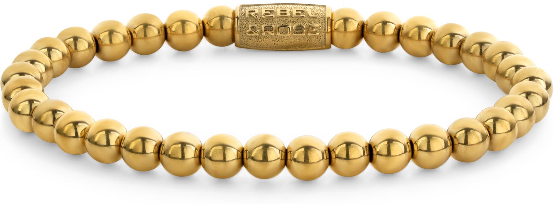 Rebel and Rose Stones Only RR-60143-G Unisex Armband Rebel and Rose Stones Only RR-60143-G Unisex Armband