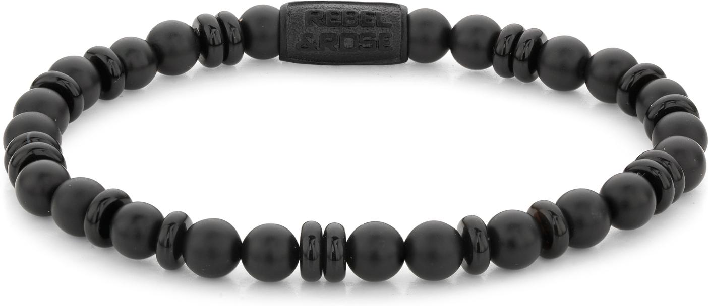 Rebel and Rose Black-series RR-60107-B Mens Bracelet Rebel and Rose Black-series RR-60107-B Mens Bracelet