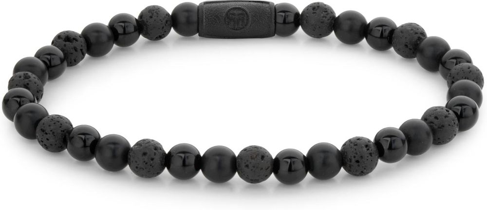 Rebel and Rose Black-series RR-60088-B Herenarmband Rebel and Rose Black-series RR-60088-B Herenarmband