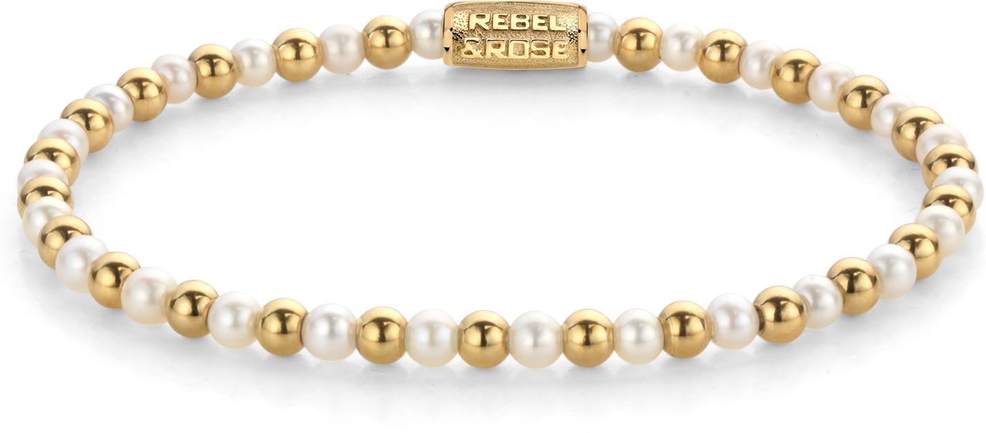 Rebel and Rose More Balls Than Most RR-40126-G Damenarmband Rebel and Rose More Balls Than Most RR-40126-G Damenarmband