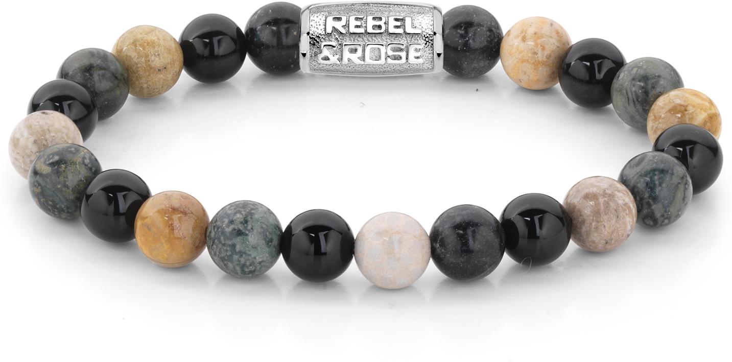 Rebel and Rose Stones Only RR-80051-S Mens Bracelet