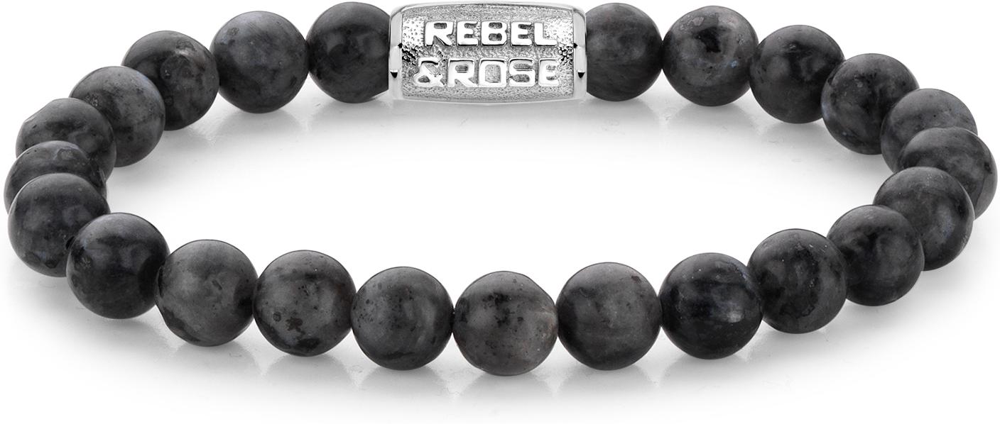 Rebel and Rose Stones Only RR-80026-S Herenarmband Rebel and Rose Stones Only RR-80026-S Herenarmband