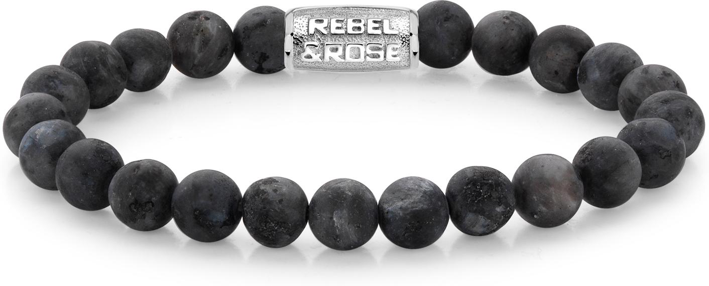 Rebel and Rose Stones Only RR-80025-S Herenarmband Rebel and Rose Stones Only RR-80025-S Herenarmband