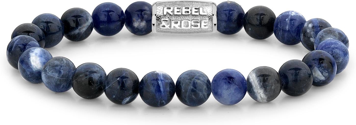Rebel and Rose Stones Only RR-80010-S Herenarmband Rebel and Rose Stones Only RR-80010-S Herenarmband