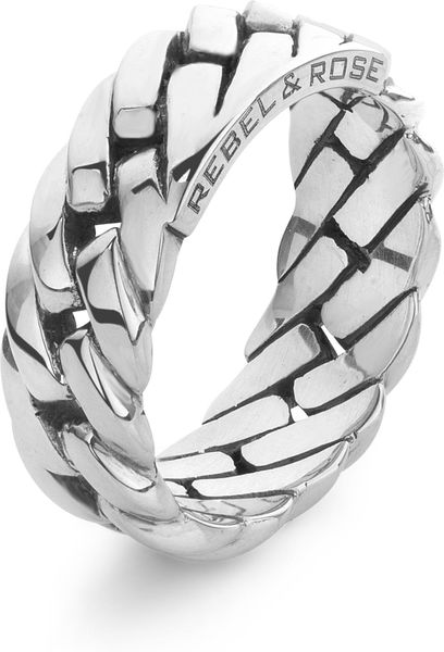 Rebel and Rose Stones Only RR-RG054-S Herrenring