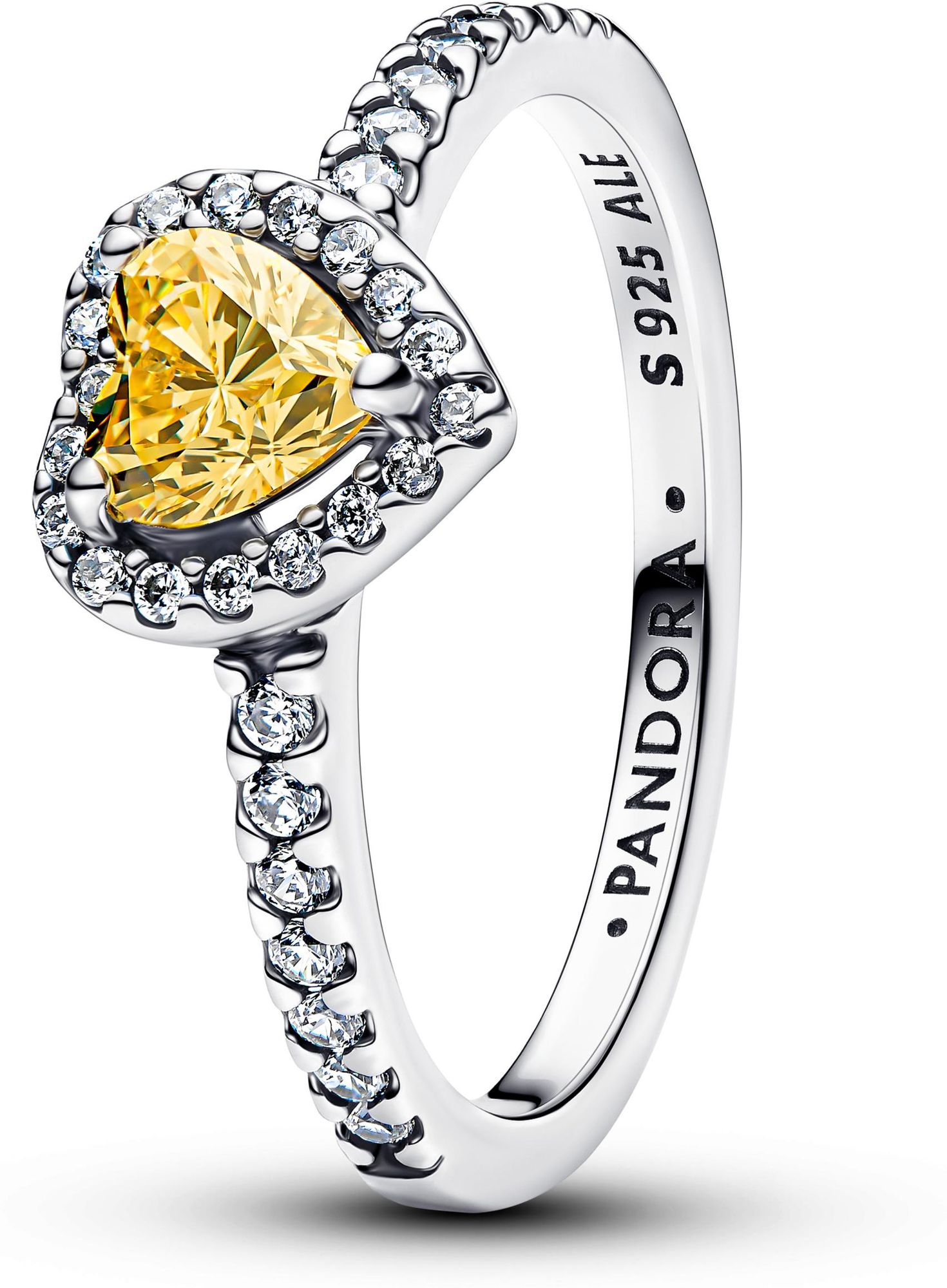 Pandora Funkelndes Erhabenes Herz Ring 198421C06 Damenring