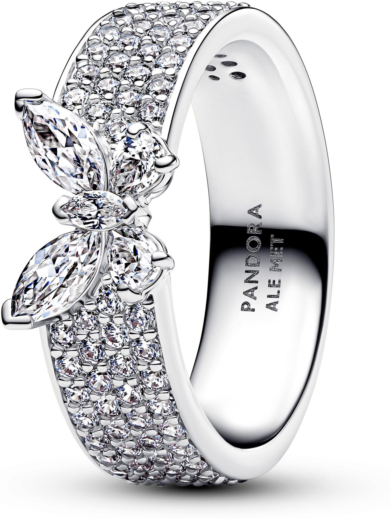 Pandora Funkelnder Schmetterling Markanter Ring 194270C01 Anello donna Pandora Funkelnder Schmetterling Markanter Ring 194270C01 Anello donna