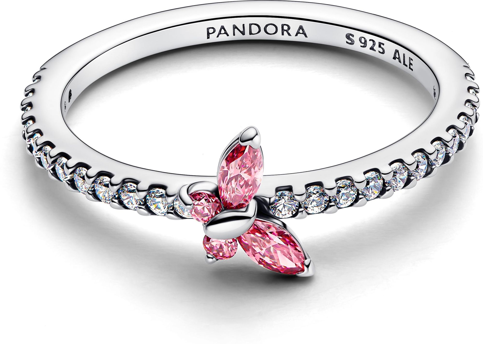 Pandora Glitzernder Schmetterling Ring 194269C03 Damesring