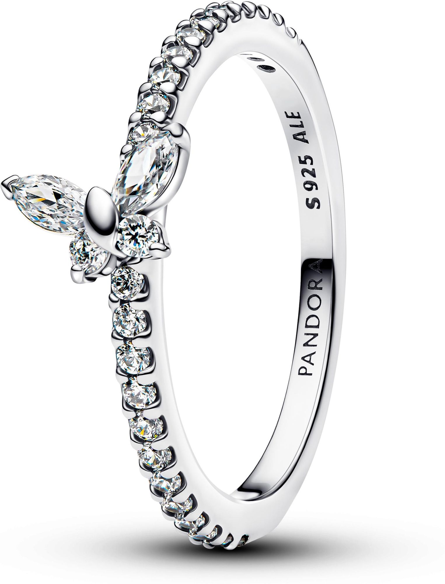 Pandora Glitzernder Schmetterling Ring 194269C03 Damesring