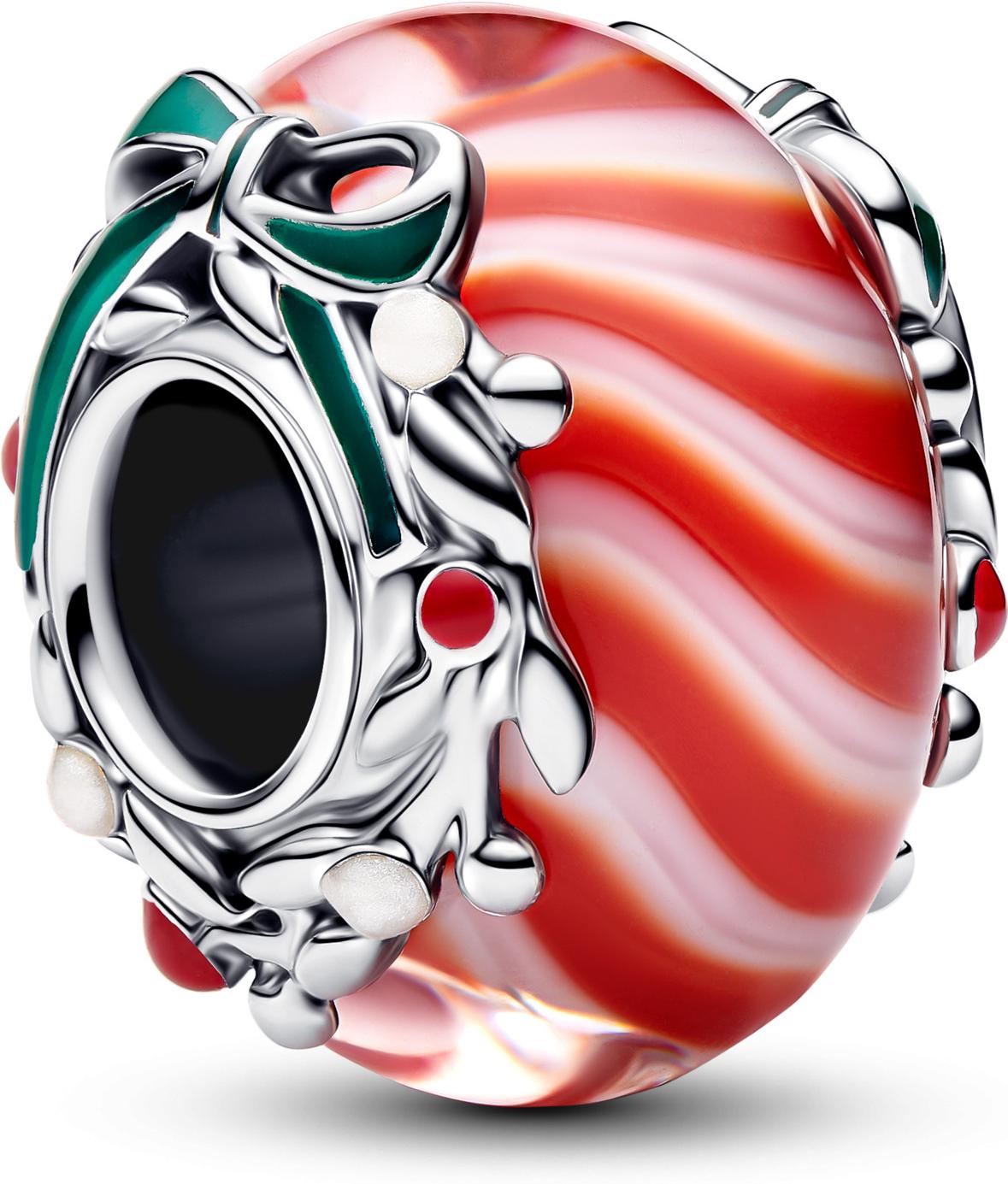 Pandora Zuckerstange Murano-Glas Charm 794252C01 Charm Anhänger