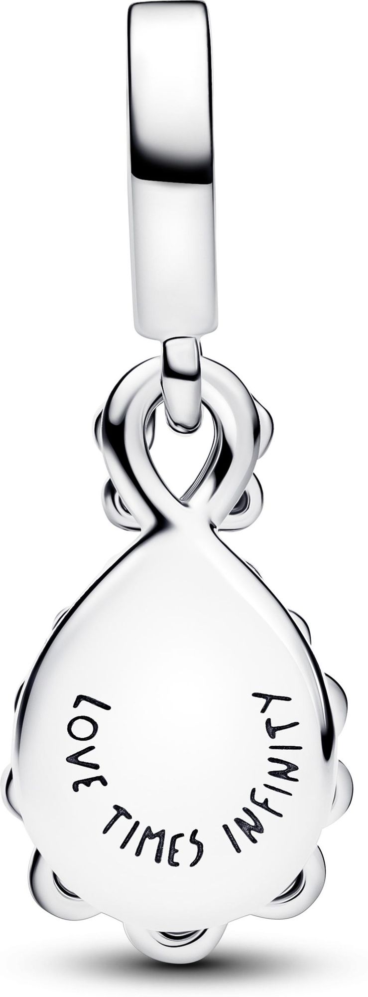 Pandora Schillernder Doppelter  Unendlichkeits-Charm-Anhänger 794251C01 Pendentif Charm