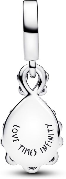 Pandora Schillernder Doppelter Unendlichkeits-Charm-Anhänger 794251C01 Charm Anhänger Pandora Schillernder Doppelter Unendlichkeits-Charm-Anhänger 794251C01 Charm Anhänger