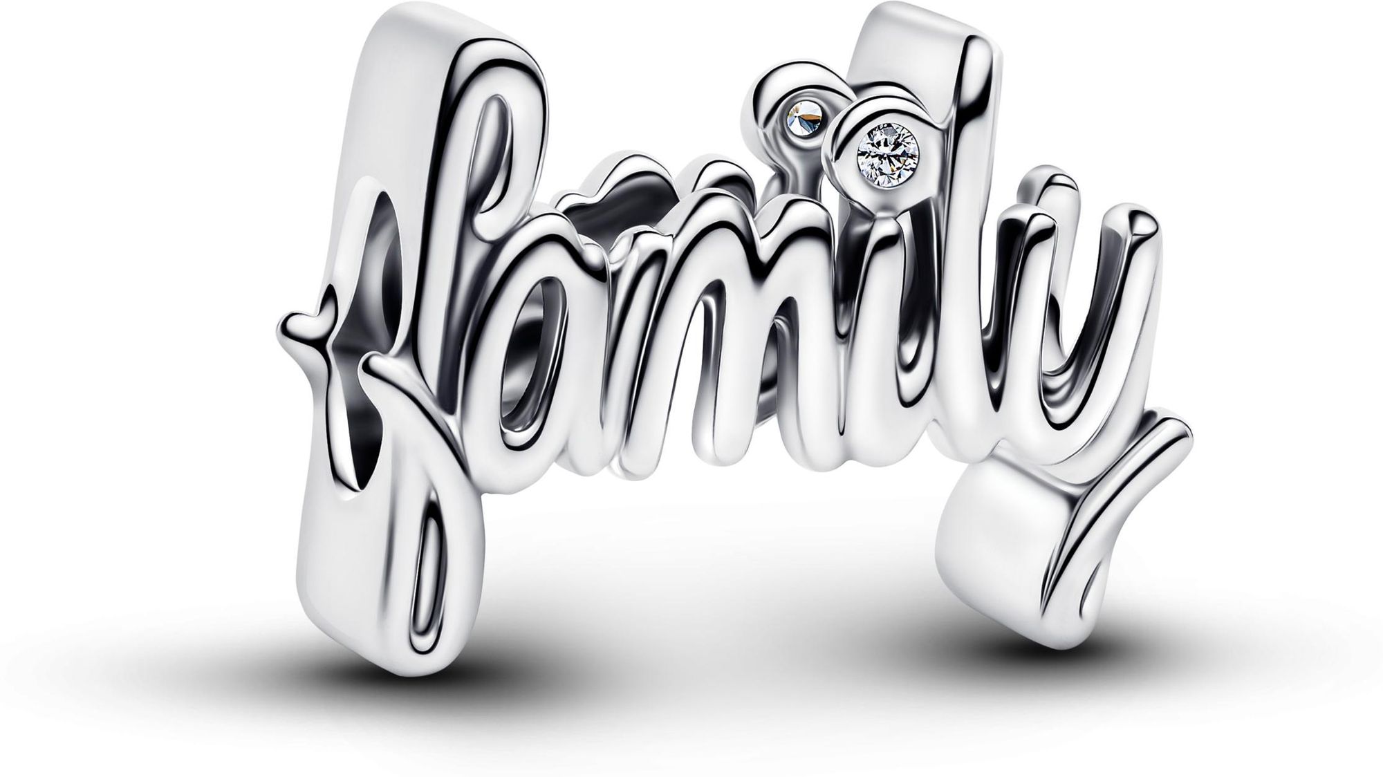 Pandora Handschrift Family Charm 794250C01 Pendentif Charm