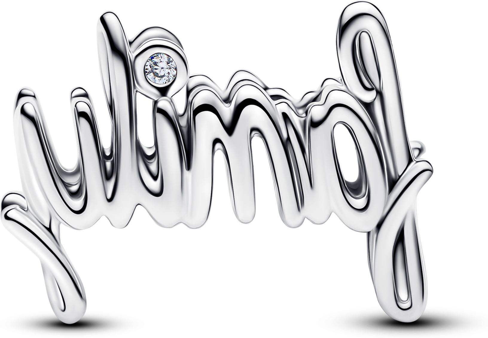 Pandora Handschrift Family Charm 794250C01 Pendentif Charm