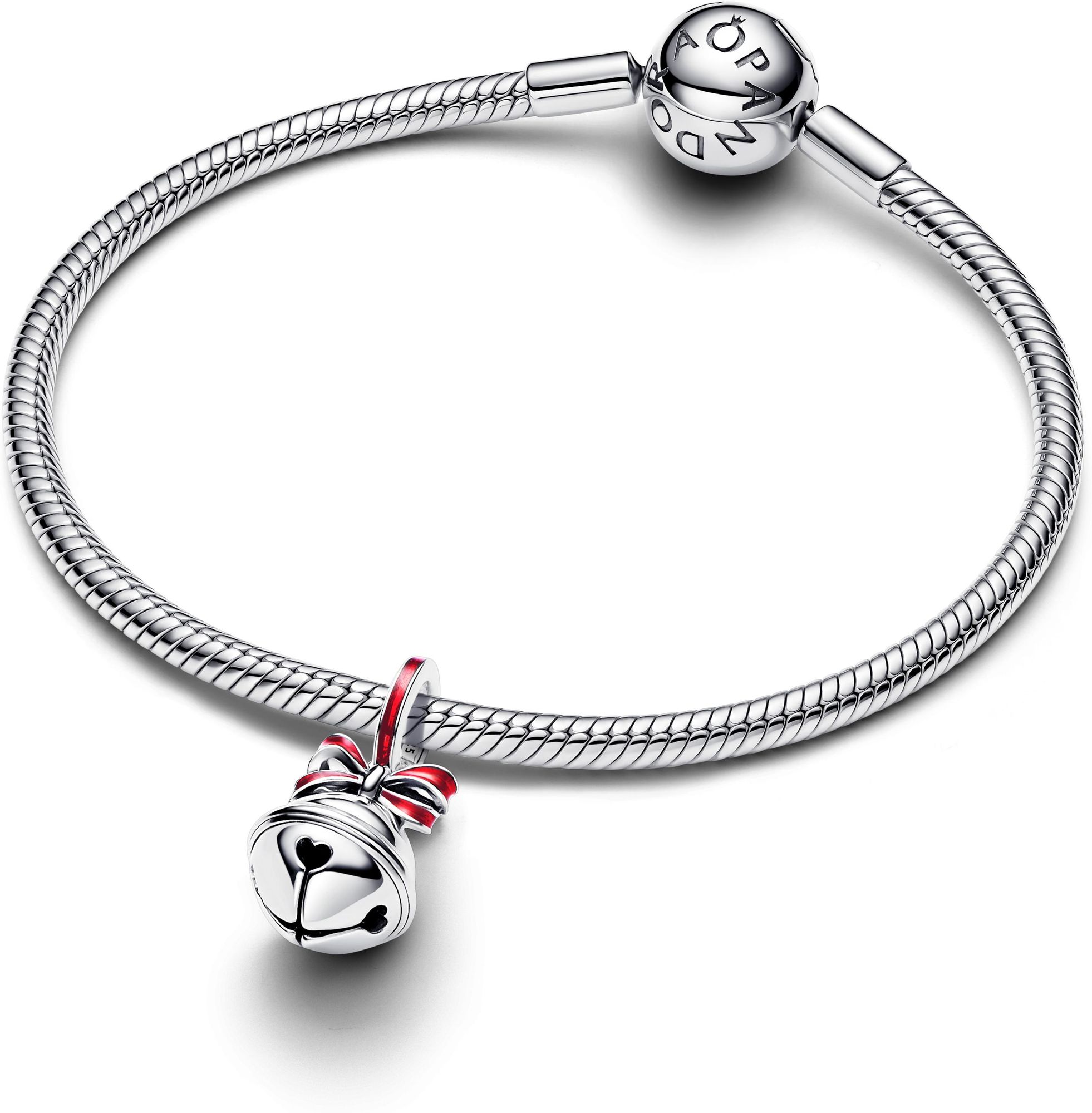 Pandora Weihnachtsglocke Charm-Anhänger 794246C01 Charm Anhänger