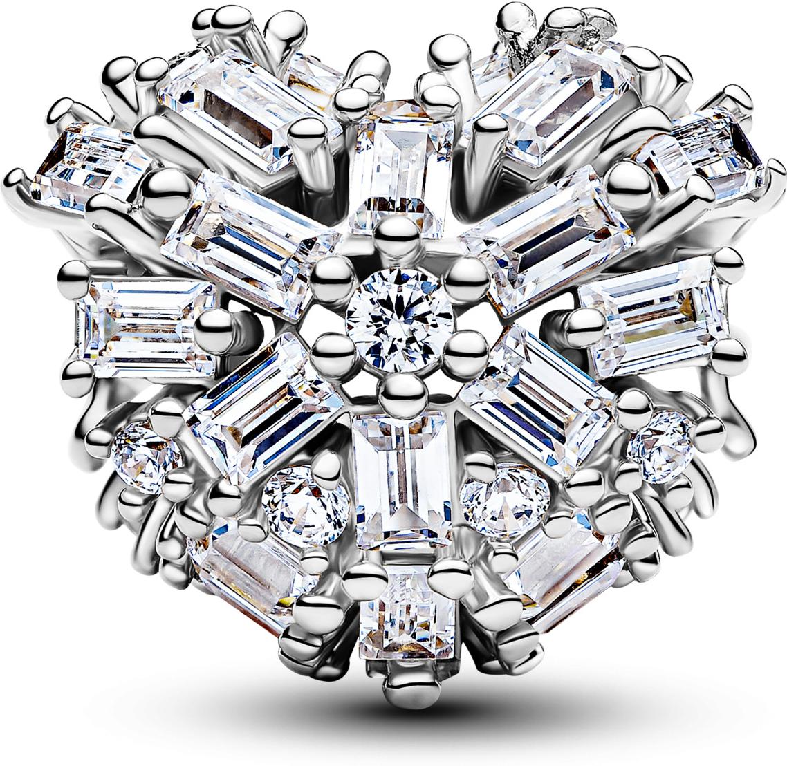 Pandora Funkelndes Herz Charm 794240C01 Charm-hanger Pandora Funkelndes Herz Charm 794240C01 Charm-hanger