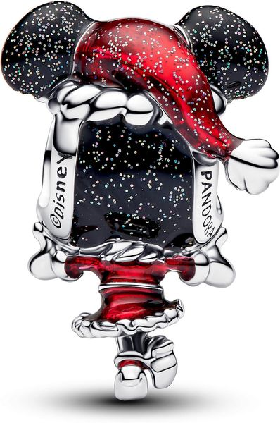 Pandora Disney Minnie Maus Weihnachten Charm 794218C01 Charm Anhänger