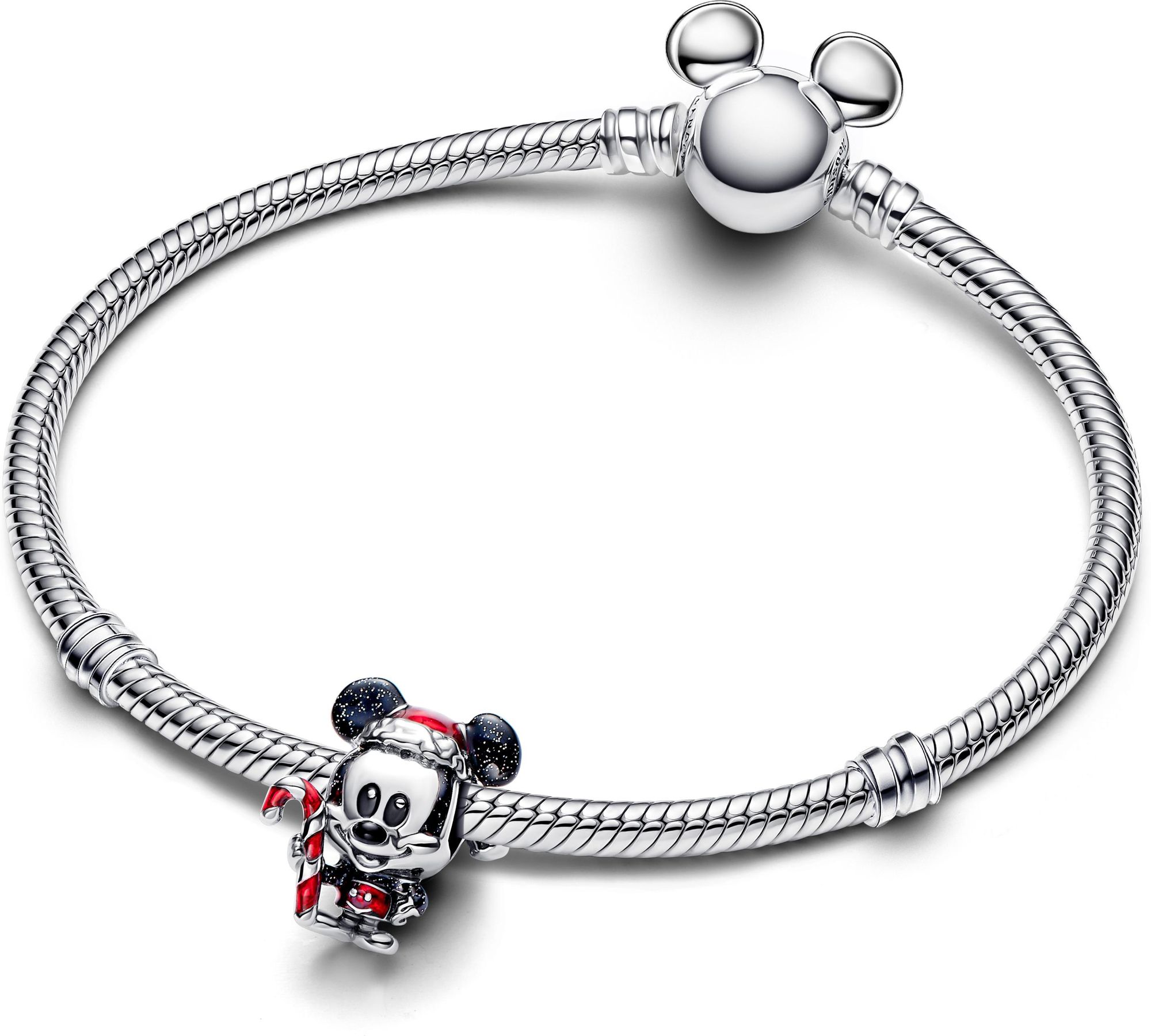 Pandora Disney Micky Maus Weihnachten Charm 794217C01 Pendentif Charm