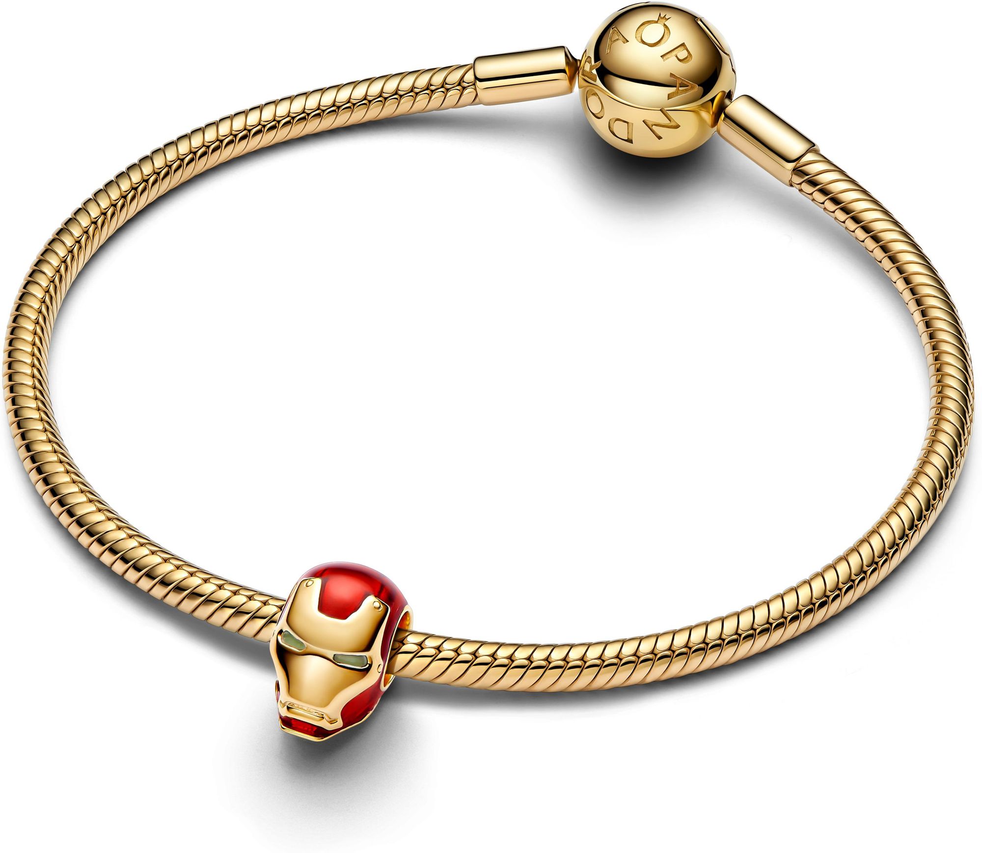 Pandora Marvel Iron Man Helm Charm 764213C01 Charm Anhänger Pandora Marvel Iron Man Helm Charm 764213C01 Charm Anhänger