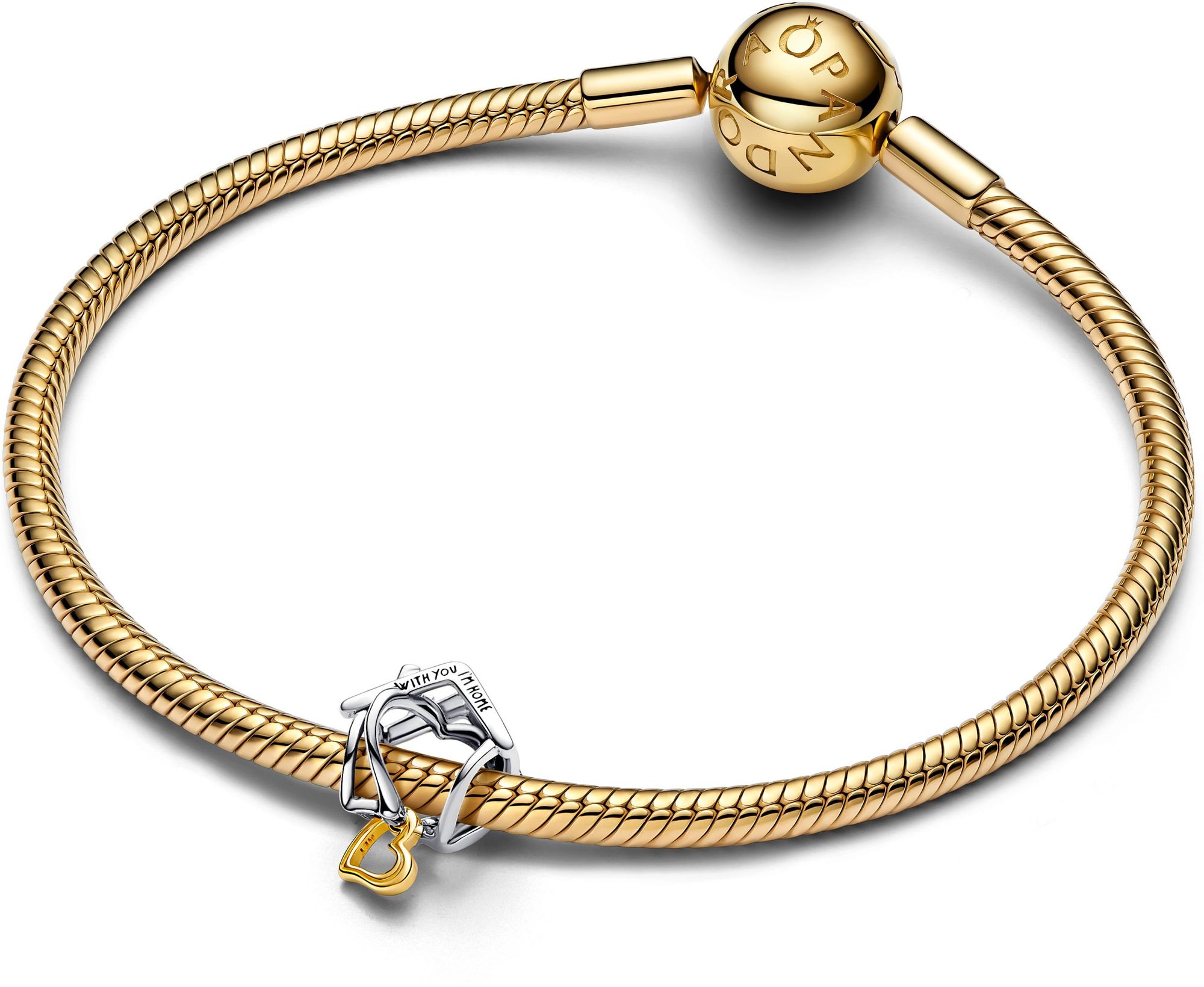 Pandora Haus & Herz Charm 764145C00 Charm Anhänger