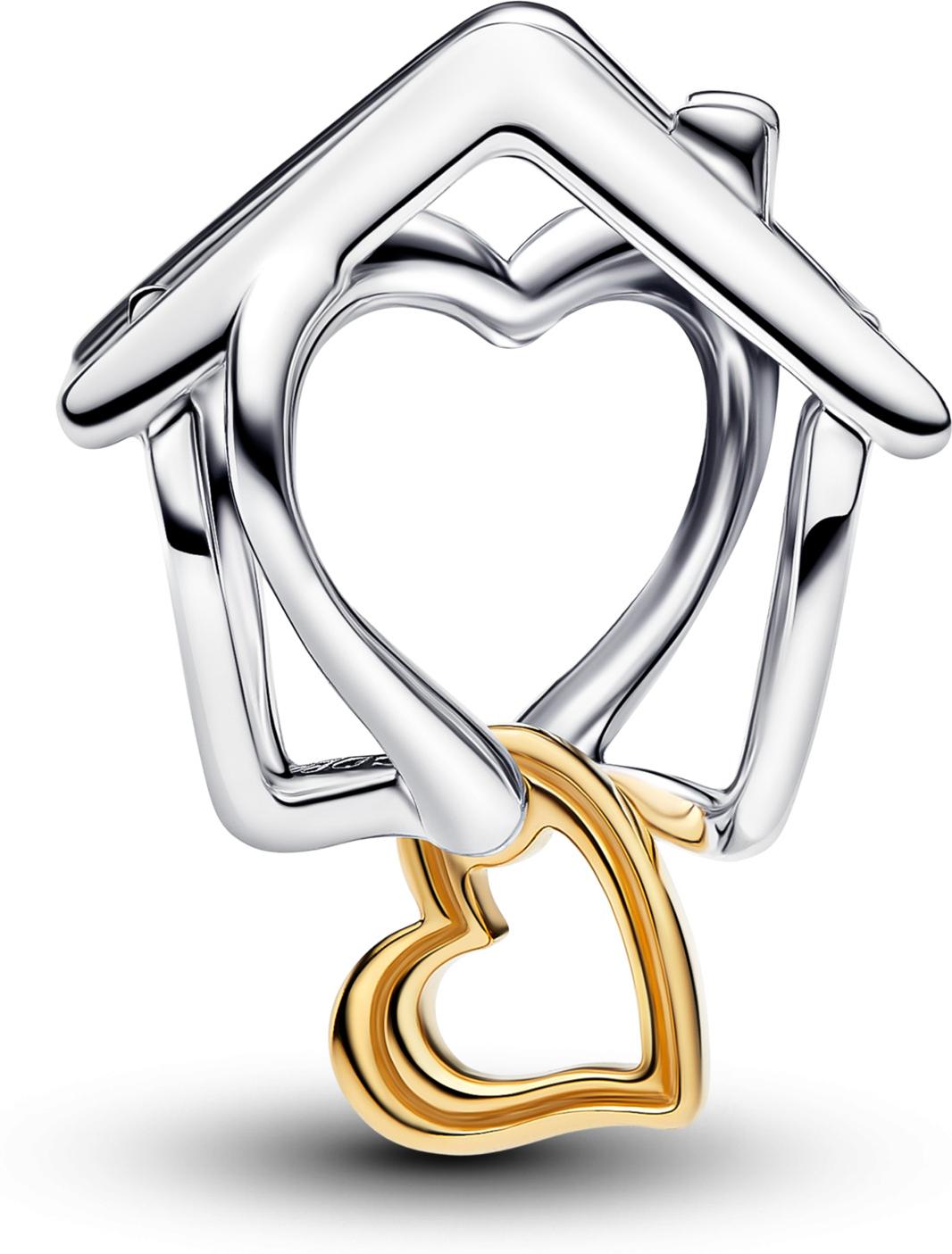 Pandora Haus & Herz Charm 764145C00 Charm Anhänger