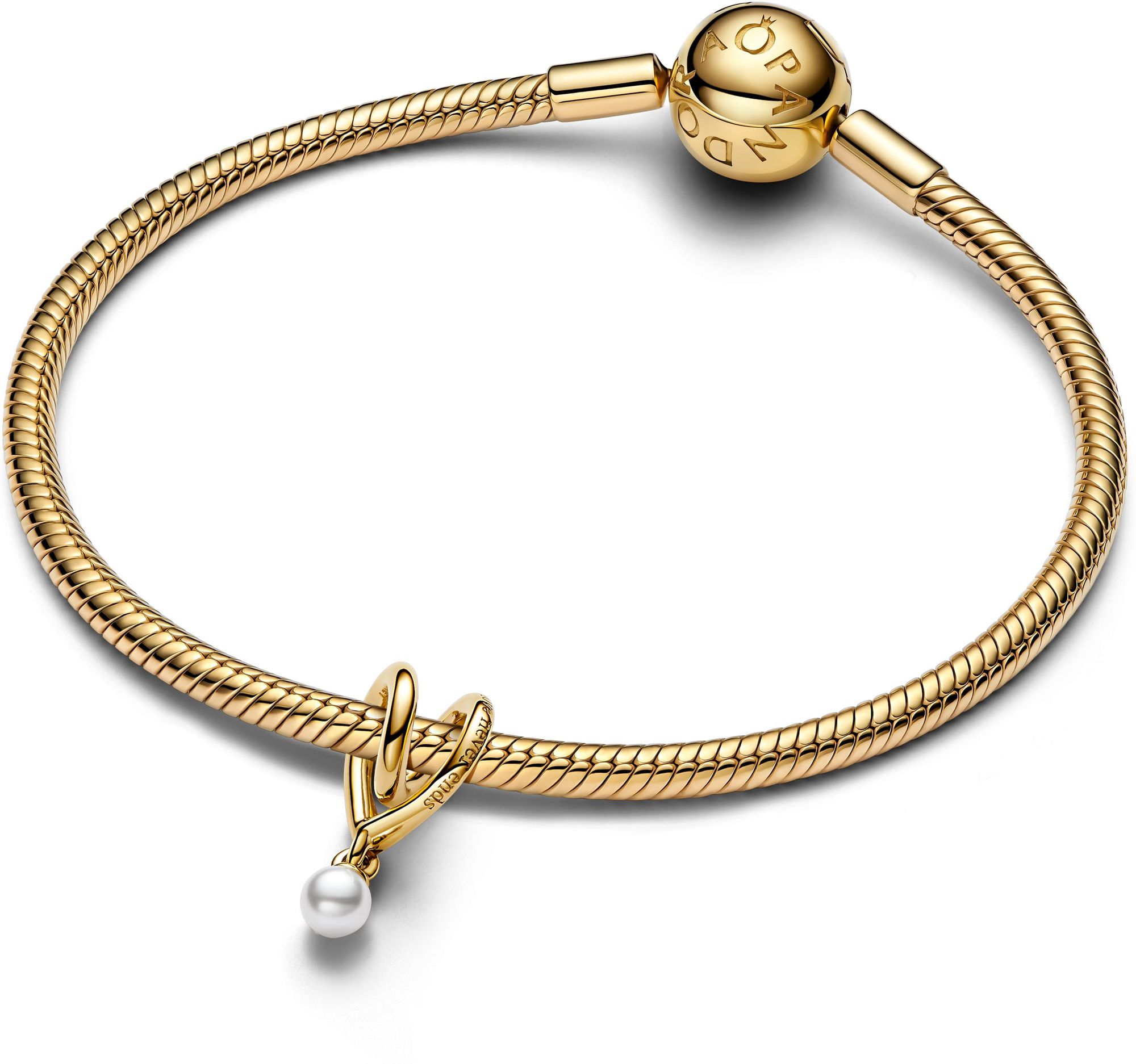 Pandora Eingehülltes Herz Charm 764138C01 Pendente charm