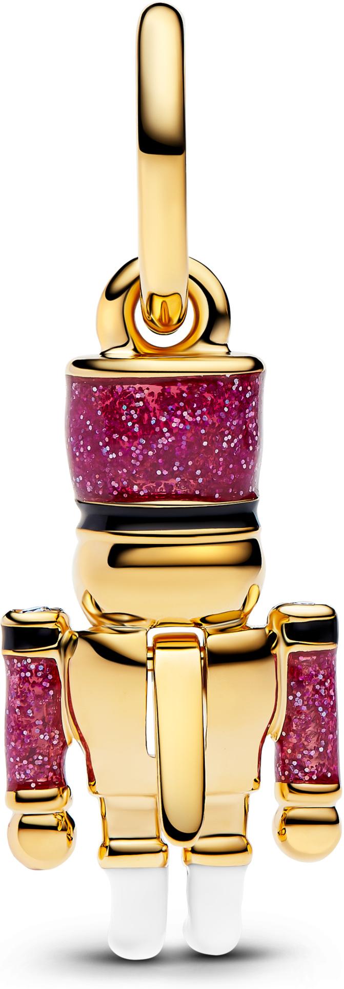 Pandora Beweglicher Nussknacker Charm-Anhänger 763583C01 Pendiente Charm