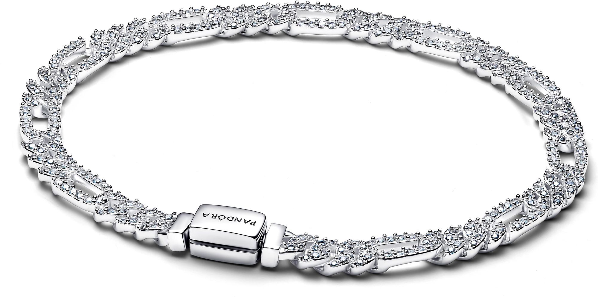 Pandora Ovales Cuban-Kettenarmband 594227C01 Damenarmband