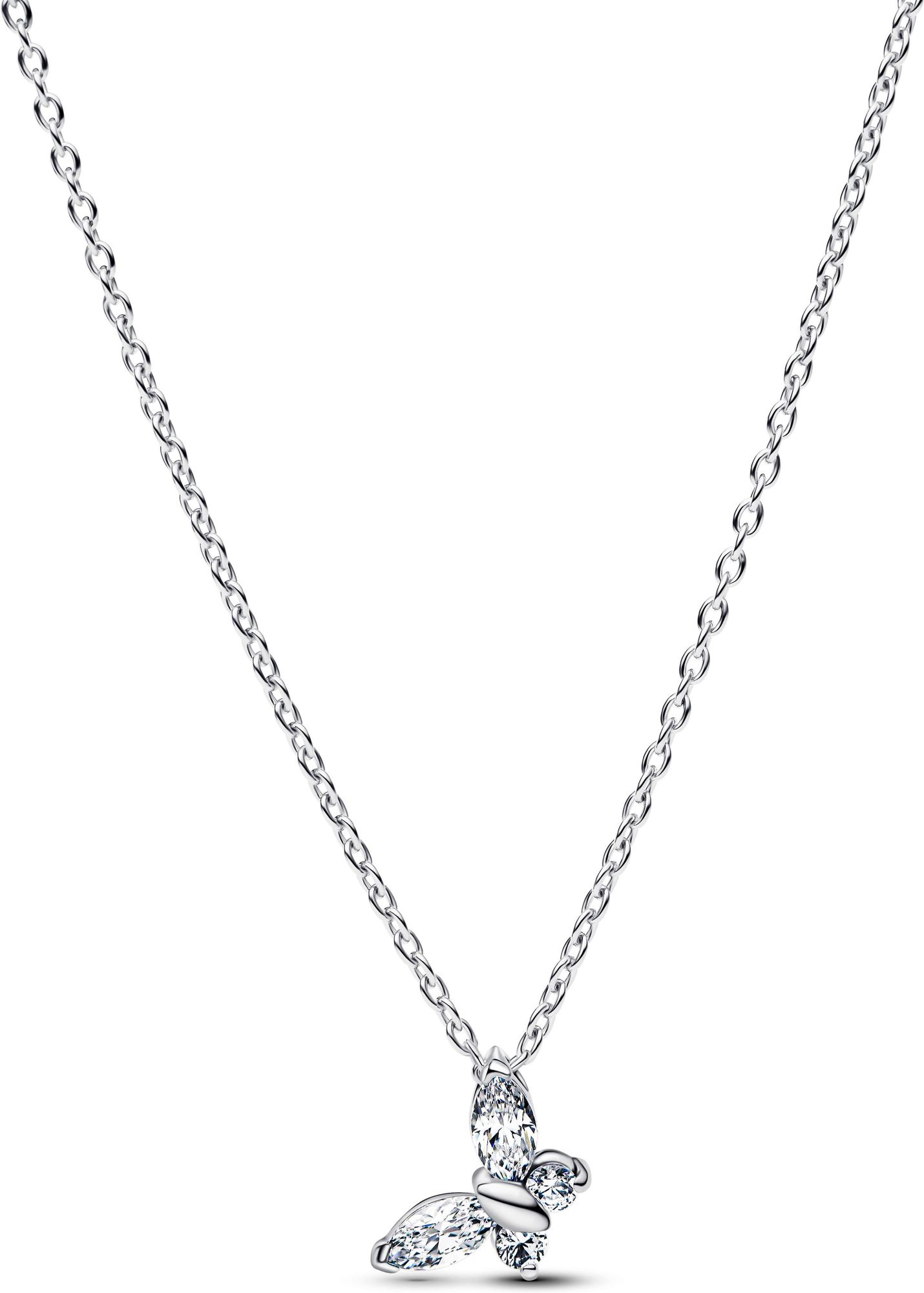 Pandora Schmetterling Anhänger Halskette 394266C01-45 Damenhalskette