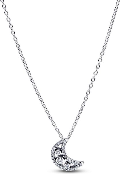 Pandora Mondsichel Anhänger-Halskette 394259C01-50 Damenhalskette Pandora Mondsichel Anhänger-Halskette 394259C01-50 Damenhalskette