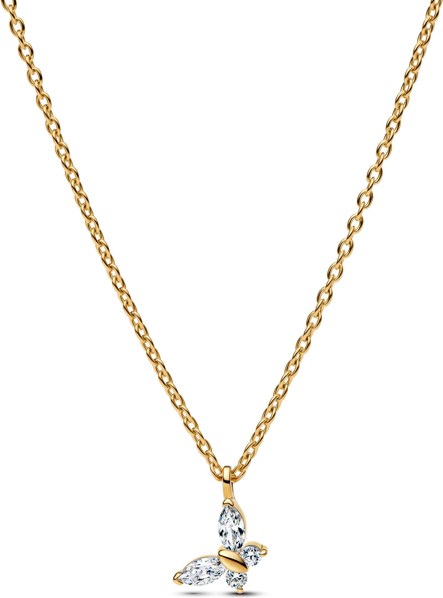 Pandora Schmetterling Anhänger Halskette 364267C01-45 Damenhalskette Pandora Schmetterling Anhänger Halskette 364267C01-45 Damenhalskette