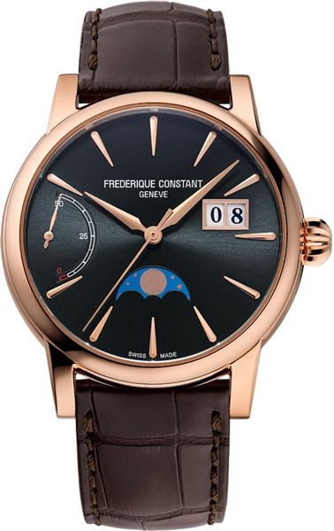 Frederique Constant Geneve CLASSICS POWER RESERVE BIG DATE FC-735G3H9 Automatisch horloge voor heren Frederique Constant Geneve CLASSICS POWER RESERVE BIG DATE FC-735G3H9 Automatisch horloge voor heren